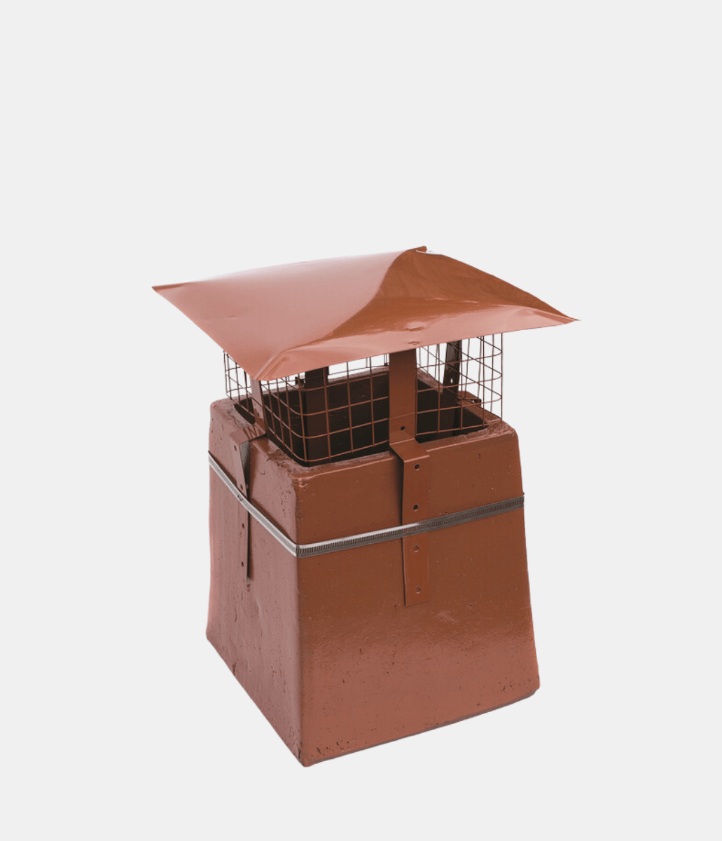 Square Bird Guard - Terracotta